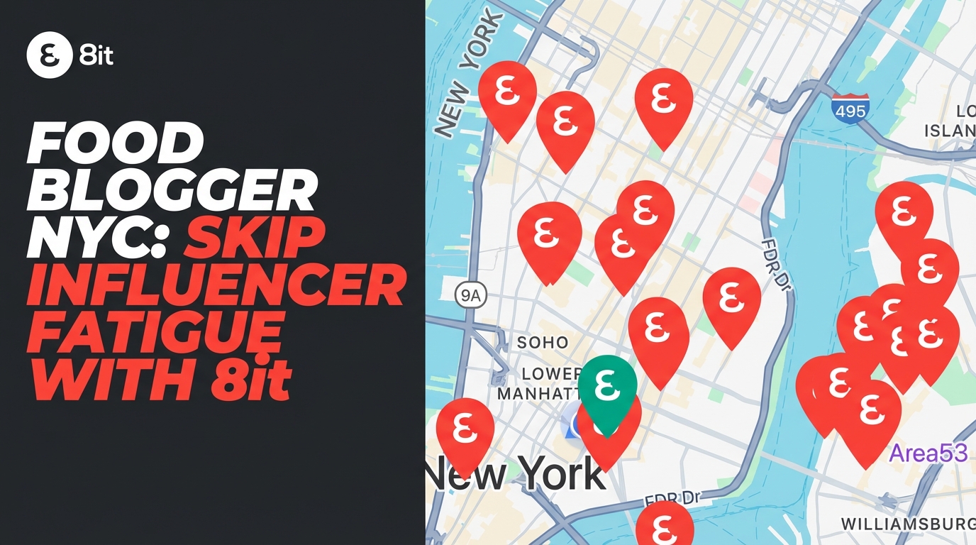 Food Blogger NYC: Skip Influencer Fatigue With 8it