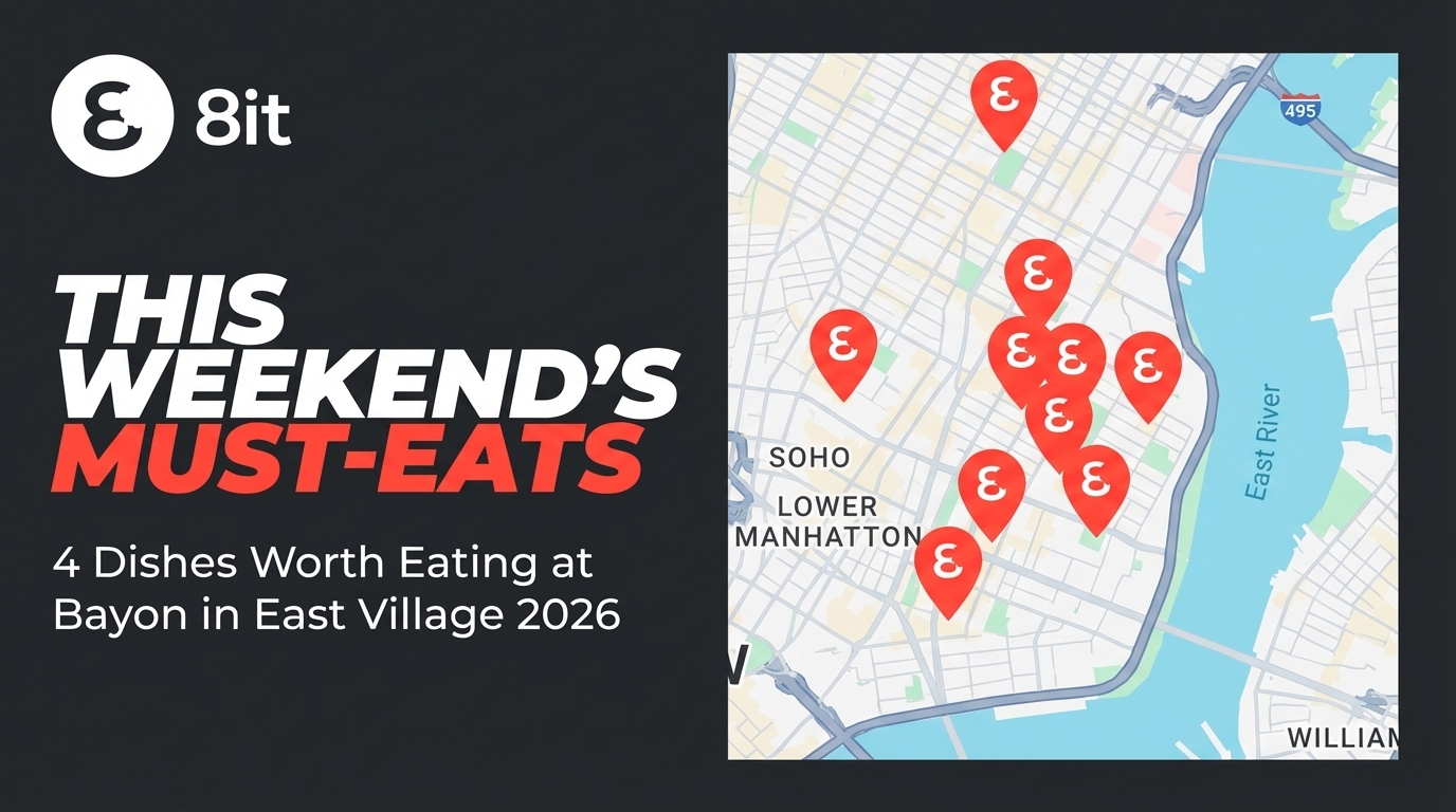 4 Dishes Worth Eating at Bayon in East Village 2026