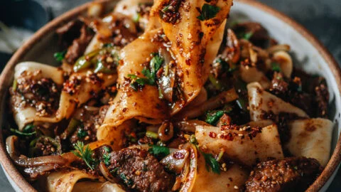 Cumin Lamb Noodles