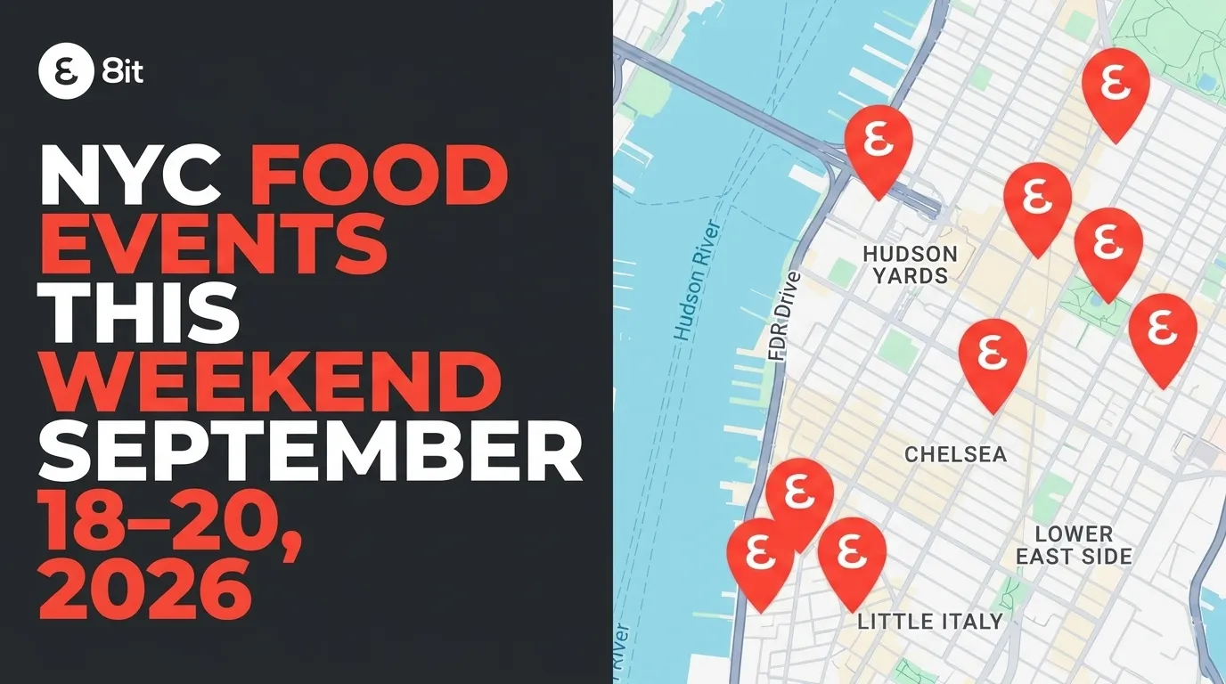 NYC Food Events This Weekend: September 18–20, 2026
